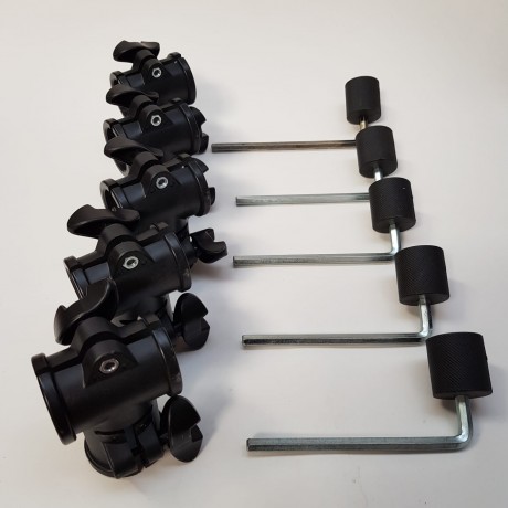 Combo 5 Clamp T1.5 + 5 Holder