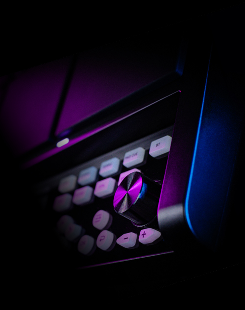 9 pads RGB con dos capas por pad